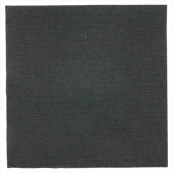 Serviettes ecolabel 'Ouate gaufrée (Double point)' 18g/m² 20x20cm NOIR ouate - carton de 2400