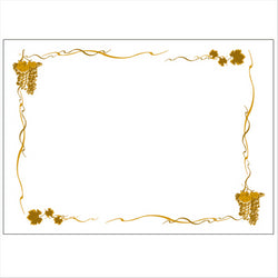 Sets de table 'bacchus' 48 g/m² 31x43 cm blanc cellulose - vendu par 2000 (PU 0,028€)