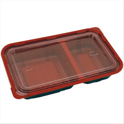 Barquettes micro-ondables repas individuel 23,9x15x4,5 cm noir plastique pp - vendu par 400 unités (prix unitaire = 0,52 euros)