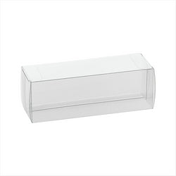 Boîtes pâtisserie 16x5x5cm transparent PVC - vendu par 200 (PU 0,47€)