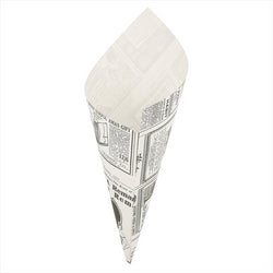 SACHETS EN POINTE 'TIMES' 70 G 70 G/M2 20x14 CM BLANC INGRAISSABLE - vendu par 2000 unités (Prix unitaire = 0,029 euros)