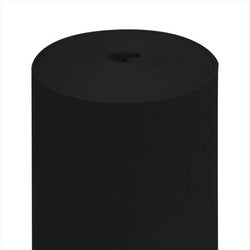 Maxi "tête-à-tête" pré. 120cm (20 feu.) 55 g/m² 50x240 cm noir airlaid style tissu - vendu par 6 (PU 13€)