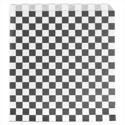 Sachet ouvert sur 2 côtés 'fitipaldi' 17x18cm noir ingraissable - vendu par 500 (PU 0,019€)