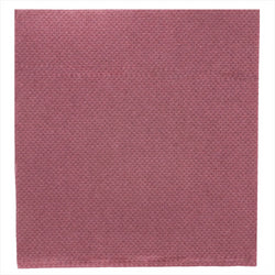 Serviettes ecolabel 'Ouate gaufrée (Double point)' 18g/m² 20x20cm prune ouate - carton de 2400