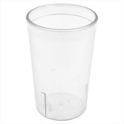 GOBELETS 285 ML Ø 7x11 CM TRANSLUCIDE POLYSTYRENE - vendu par 72 unités (Prix unitaire = 0,9 euros)