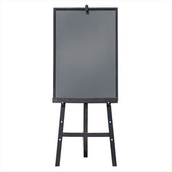 CHEVALET + ARDOISE 60x148 CM NOIR BOIS - vendu par 1 unités (Prix unitaire = 145 euros)