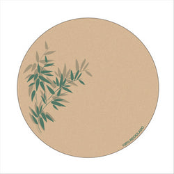 Sous verre 'feel green' 210 g/m² ø9 cm marron carton - vendu par 6000 (PU 0,02 €)