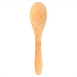 Mini cuillères 9 cm bois bambou - carton de 50 unités