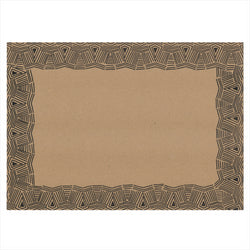 Sets de table offset 'maya' 70 g/m² 31x43 cm quadrichromie kraft - vendu par 2000 (PU 0,049€)