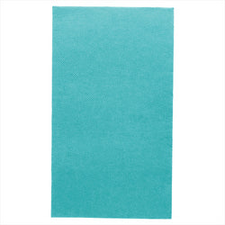 Serviettes ecolabel pliage 1/6 'Ouate gaufrée (Double point)' 18g/m² 33x40cm bleu BLEU ouate - carton de 2000