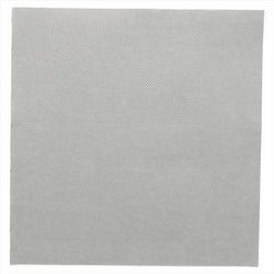 Serviettes ecolabel 'Ouate gaufrée (Double point)' 18g/m² 39x39cm gris ouate - carton de 1200