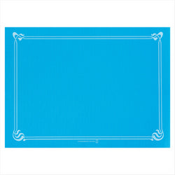 Sets de table 48 g/m² 31x43 cm bleu turquoise cellulose - vendu par 2000 (PU 0,039€)