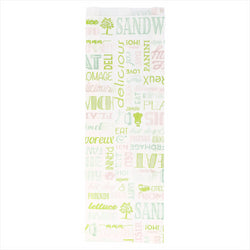 SACS BAGUETTTE GARNI 'PAROLE' 34 G/M2 12+4x35 CM BLANC INGRAISSABLE - vendu par 500 unités (Prix unitaire = 0,028 euros)