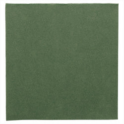 Serviettes ecolabel 'Ouate gaufrée (Double point)' 18g/m² 39x39cm vert jaguar ouate - carton de 1200