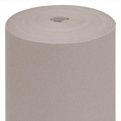 Nappe 55 g/m² 120x500 cm gris airlaid style tissu - vendu à l'unité