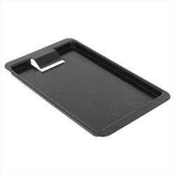 PLATEAUX POUR ADDITION/POURBOIRE AVEC CLIP 20x12x1 CM NOIR PLASTIQUE ABS - vendu par 12 unités (Prix unitaire = 1,35 euros)
