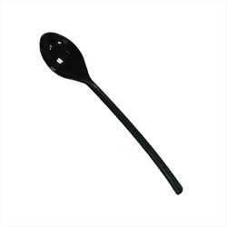 MINI CUILLÈRES MISE EN BOUCHE 10,5 CM NOIR PLASTIQUE PS - vendu par 4000 unités