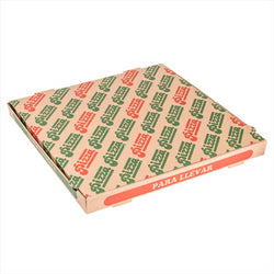 BOÎTES PIZZA MICROCANNELURE ÉCOLOGIQUES 350 G/M2 40x40x3,5 CM NATUREL CARTON - vendu par 100 unités (Prix unitaire = 0,45 euros)