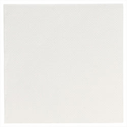 Serviettes ecolabel 'Ouate gaufrée (Double point)' 18g/m² 20x20cm blanc ouate - carton de 2400
