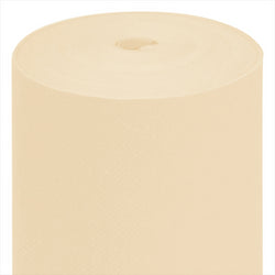 Nappe 55 g/m² 120x500 cm ivoire airlaid style tissu - vendu à l'unité