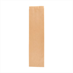 Sachets pour réchauffer paninis/sandwichs 'GRILL&GO' 9+5,5x35cm kraft naturel