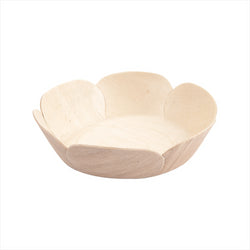 Bol bois ø 11,5x3 cm naturel bois - vendu par 200 unités (prix unitaire = 0,52 euros)