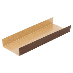 FONDS PLIÉS 380 G/M2 13x4,5+1,5 CM CHOCOLAT/PRALINÉ CARTON - vendu par 200 unités (Prix unitaire = 0,06 euros)