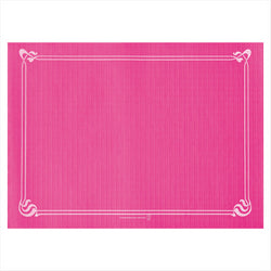 Sets de table 48 g/m² 31x43 cm fuchsia cellulose - vendu par 2000 (PU 0,039€)