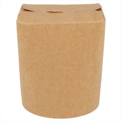 Pots à pates 480ml ø8x9cm naturel kraft - vendu par 50 (PU 0,15€)