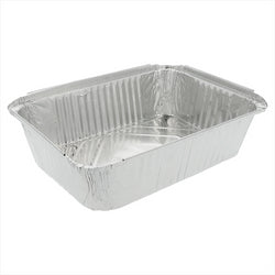RÉCIPIENTS RECTANGULAIRES 2300 ML 25,5x18,5x6 CM ALUMINIUM