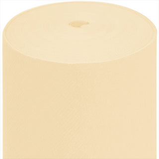Nappe pré-découpée - 75 segments 55 g/m² 80x80 cm ivoire airlaid style tissu - vendu par 4 (PU 44€)