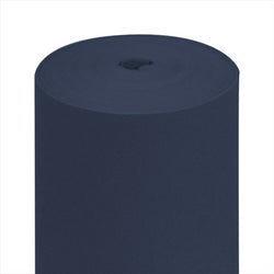 Tête-à-tête pré. 120cm (20 feu.) 55 g/m² 40x240 cm bleu marine airlaid style tissu - vendu par 6 (PU 9,5€)