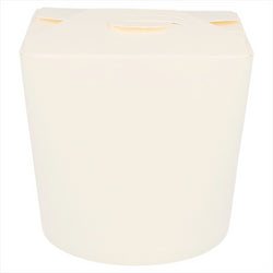 Pots à pates 780ml 305 + 18 pe g/m² ø9x9cm blanc carton - vendu par 50 (PU 0,2€)