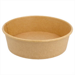 POTS SALADIER 1300 ML 337 G/m? + PE ? 18,7x7 CM NATUREL KRAFT 