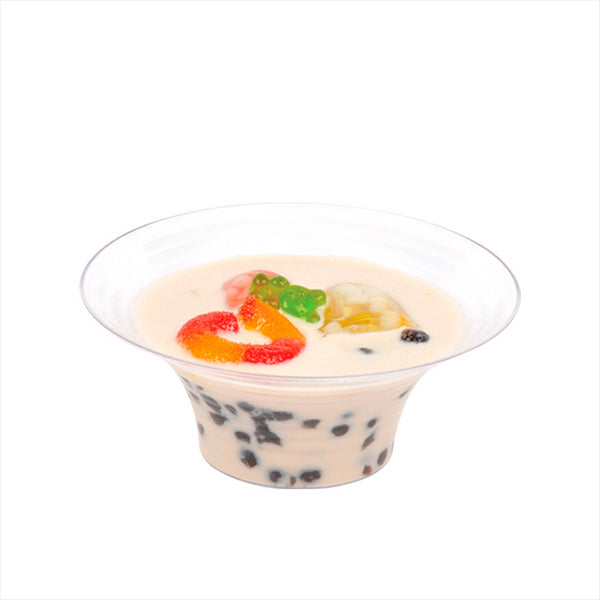 BOLS 200 ML Ø 11,8x5 CM VERT D'EAU PLASTIQUE PS - vendu par 144 unités