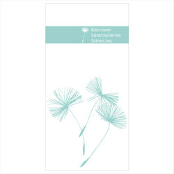 SACS NAUSÉES MAL DE MER 45 + 23PP G/M2 12+7x22,5 CM BLANC CELLULOSE - vendu par 1000 unités (Prix unitaire = 0,08 euros)