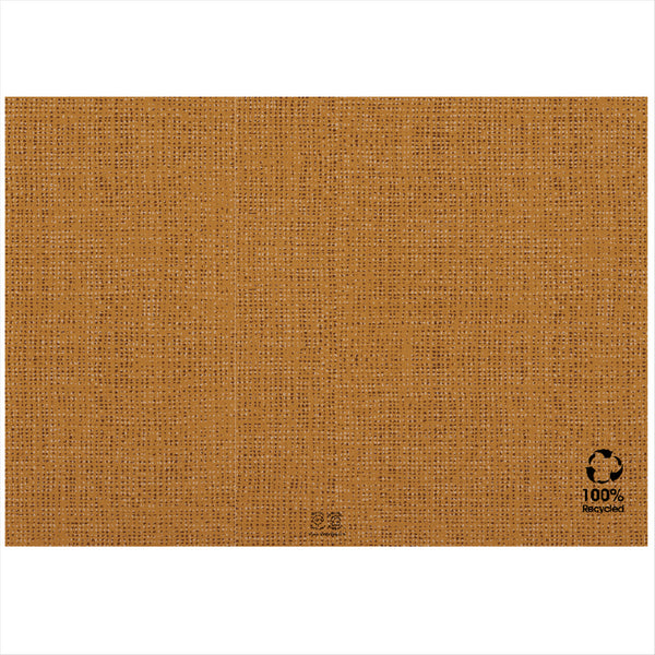 Sets de table écologiques 'arpillera' 48 g/m² 30x40 cm marron papier recyclé - vendu par 2000 (PU 0,029€)