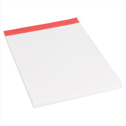 BLOCS NOTES (1/8) 80 FEUILLES 15,7x10,5 CM BLANC PAPIER - vendu par 120 unités (Prix unitaire = 0,65 euros)