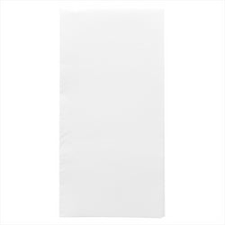 Serviettes ecolabel pliage 1/8 'Ouate gaufrée (Double point)' 18g/m² 40x40cm blanc ouate - carton de 1200