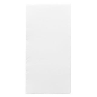 Serviettes ecolabel pliage 1/8 'double point' 18g/m² 40x40cm blanc ouate - vendu par 1200 (PU 0,0295€)