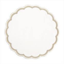 Sous verre 9 plis 8x18 g/m² + (30+12) g/m² ø9 cm blanc ouate - vendu par 3000 (PU 0,05 €)