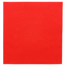 Serviettes 55g/m² 40x40cm rouge airlaid style Tissu (Like Linen) - carton de 700