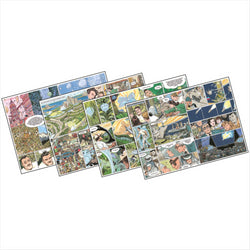 Sets de table offset 'comic' 70 g/m² 31x43 cm quadrichromie papier - vendu par 2000 (PU 0,049€)