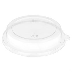 COUVERCLES HAUTS POUR R?F?RENCE 224.32-215.04 COMPOSTABLE ET BIODEGRADABLE ? 16x3,1 CM TRANSPARENT PET