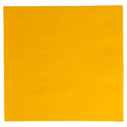 Serviettes ecolabel 2 plis 18g/m² 39x39cm JAUNEeil ouate - carton de 1600