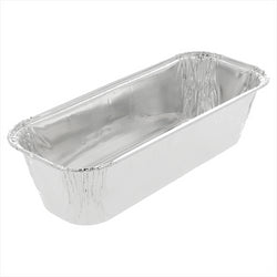 Récipients gateau 600 ml 20,6x8,6x5,1 cm aluminium - vendu par 1600 unités (prix unitaire = 0,153 euros)