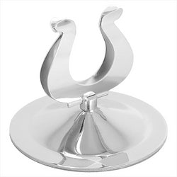 PINCE POUR NUMÉROS DE TABLE 6 (h) CM ARGENTE INOX - vendu par 1 unités (Prix unitaire = 4,1 euros)