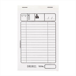 BLOCS FACTURES DUPLI 50x2 FEUILLES 10x15 CM BLANC AUTOCOPIANT - vendu par 100 unités (Prix unitaire = 0,56 euros)