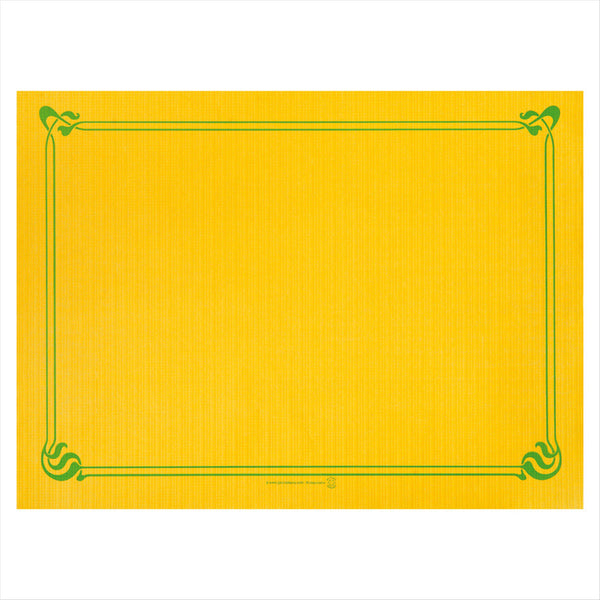 Sets de table 48 g/m² 31x43 cm jaune soleil cellulose - vendu par 2000 (PU 0,039€)