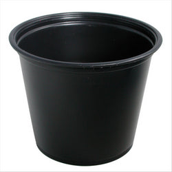 PETITS POTS MICRO-ONDABLES 165 ML Ø7,4x6 CM NOIR PP